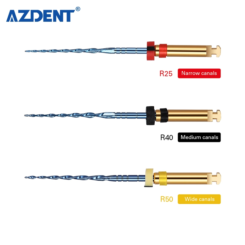 Azdent Hot Selling Reciprocating Root Canal Dental Niti Files Heat Activated