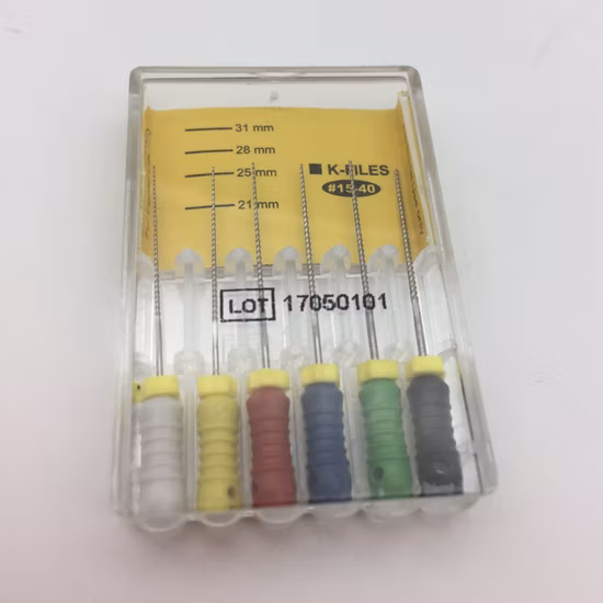 Handgebrauch Dental Niti K File Kieferorthopädisches Material Wurzelkanal