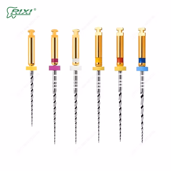 Dental Equipment USA Marke Wave One Gold Rotationsfeilen, Gold-Wärmeaktivierungsfeilen mit CE und FDA