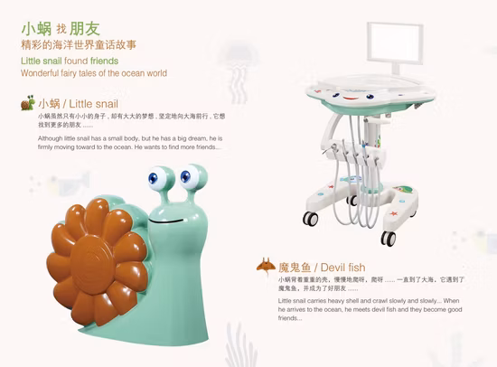 Hochwertige Dentaleinheit My-M007m-a Gunagzhou Kids Dental Chair Instrument